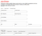 Job Order Form